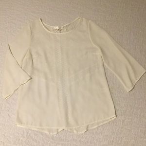 Chiffon and Lace top